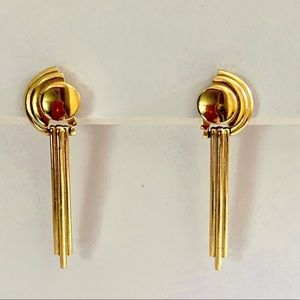 Givenchy Art Deco drop earrings